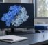 Simulation du tirzépatide GLP-1R sur un écran de laboratoire